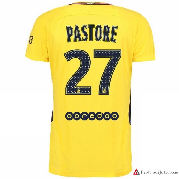 Camiseta Paris Saint Germain Segunda equipación Pastore 2017-2018